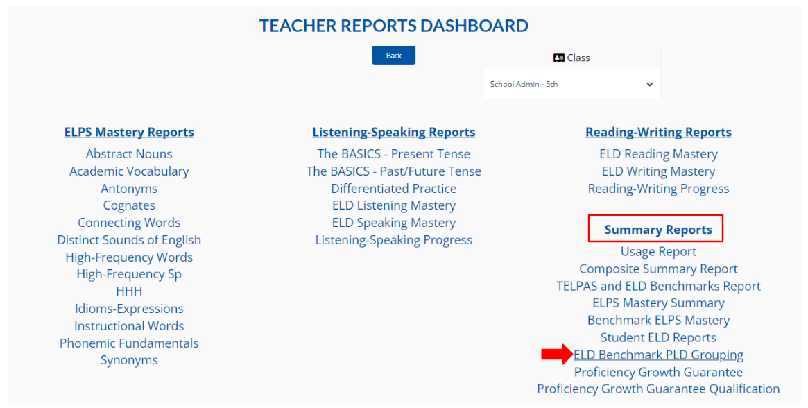 ELD Benchmark PLD Grouping-Teacher Dashboard.png